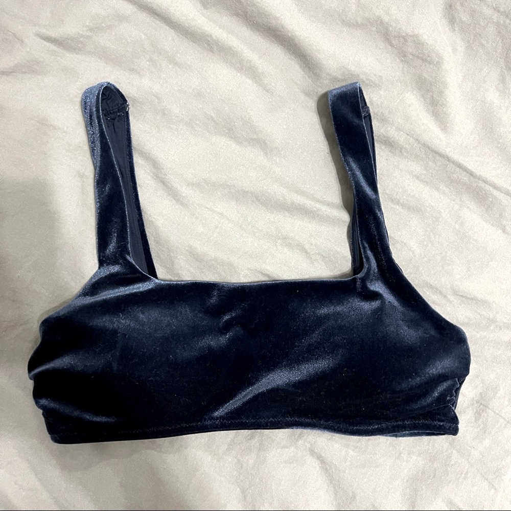Aerie Velvet Bikini Top